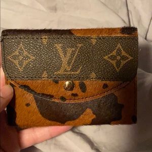 Upcycled card case